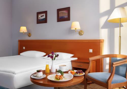 Номер стандарт с 1 двуспальной кроватью (корпус SPA)