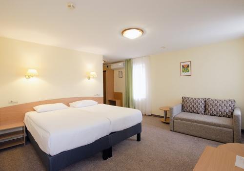 Номер стандарт с 1 двуспальной кроватью