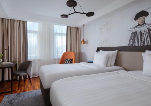 Номер стандарт с 2 односпальными кроватями