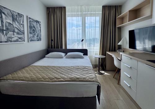 Апартаменты студия Студия Plus