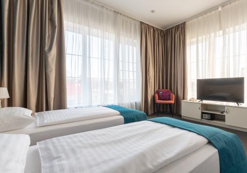 Номер полулюкс с 2 односпальными кроватями