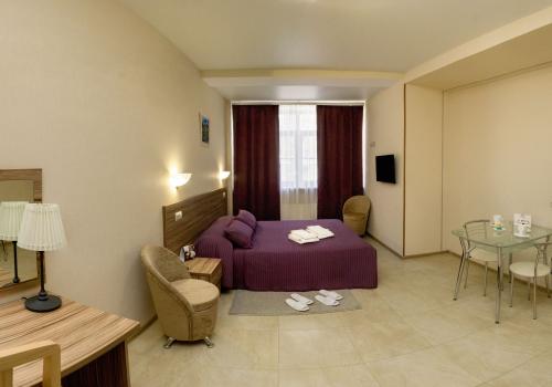 Номер студия с 1 двуспальной кроватью