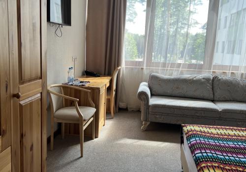 Номер стандарт семейный с 1 двуспальной кроватью