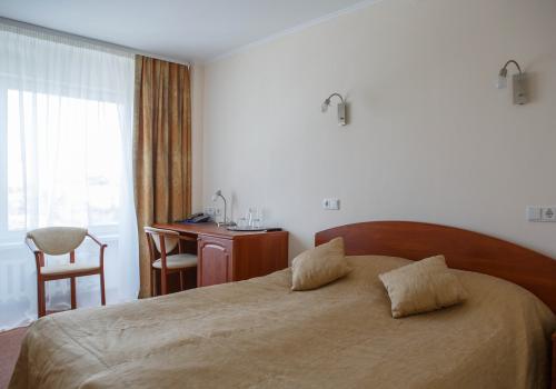 Номер комфорт с 1 двуспальной кроватью