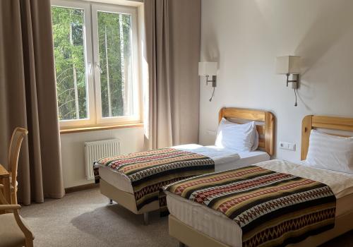 Номер комфорт с 2 односпальными кроватями