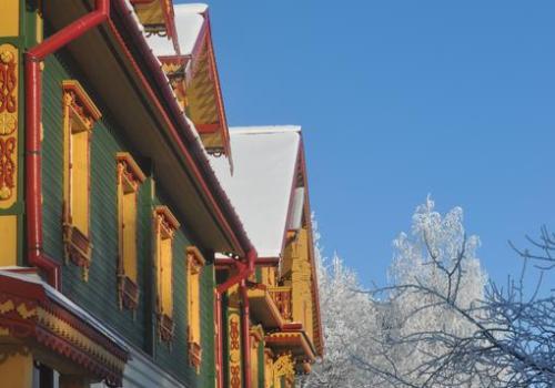 Фото Отель Русская Деревня