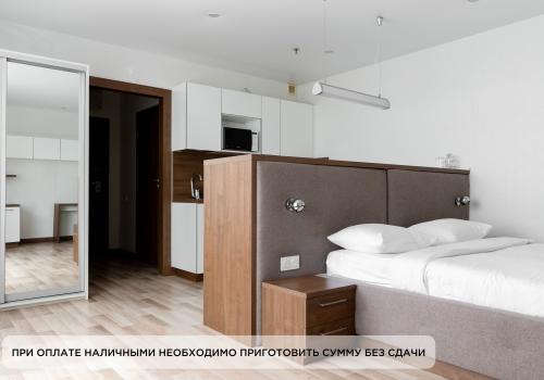 Апартаменты улучшенные с 1 двуспальной кроватью