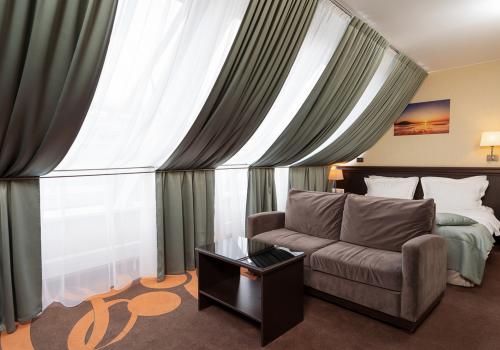 Номер полулюкс с 1 двуспальной кроватью