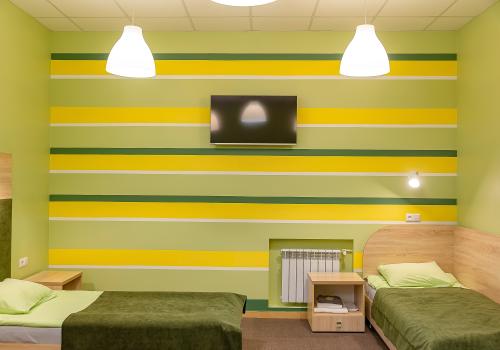 Номер эконом с 4 односпальными кроватями