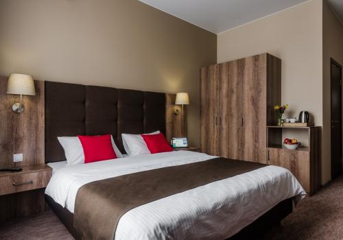 Номер стандарт с 1 двуспальной кроватью