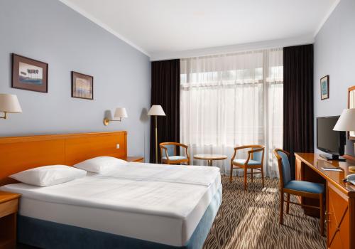 Номер стандарт с 1 двуспальной кроватью (корпус SPA)