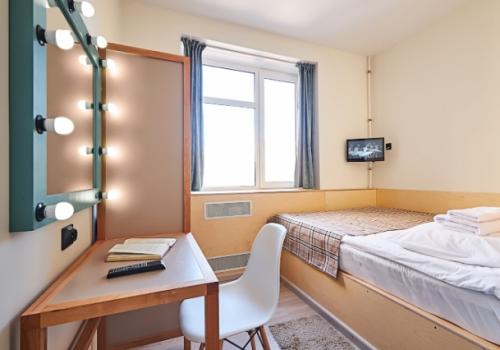 Номер смарт с 1 двуспальной кроватью