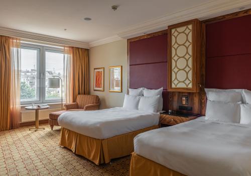 Номер делюкс с 2 односпальными кроватями