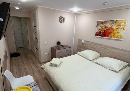 Номер стандарт с 1 двуспальной кроватью