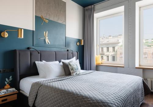 Номер делюкс с 1 двуспальной кроватью