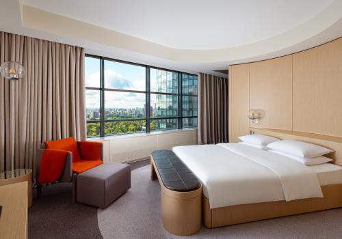 Номер полулюкс с 1 двуспальной кроватью