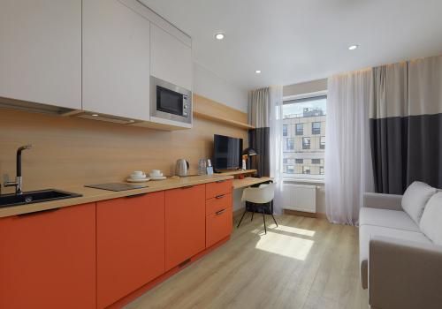 1-комнатные апартаменты студия