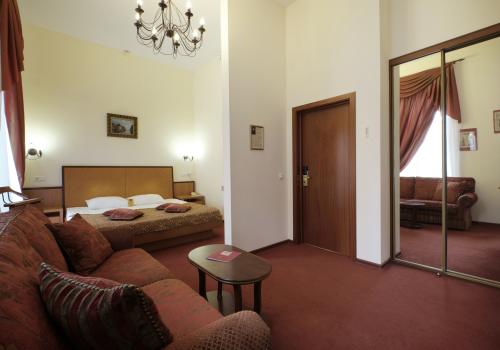 Номер полулюкс с 1 двуспальной кроватью