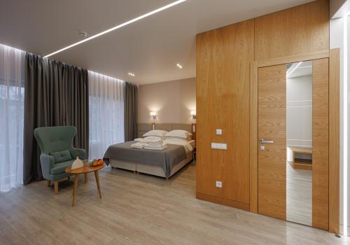 Номер полулюкс с 1 двуспальной кроватью