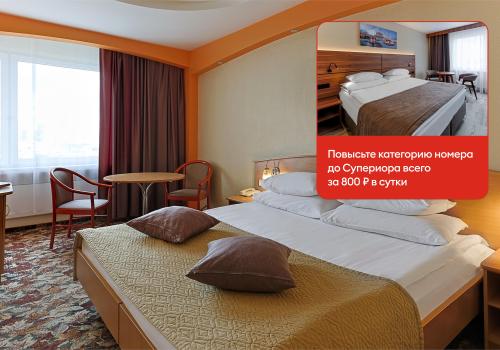 Номер стандарт с 1 двуспальной кроватью