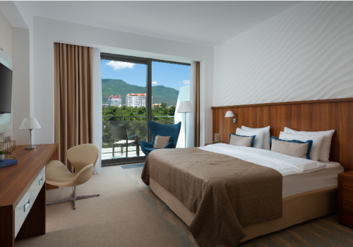 Номер делюкс с видом на горы