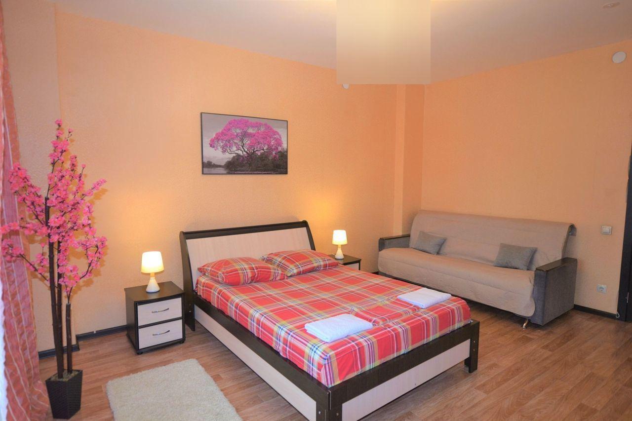 of apartments on Alekseeva street 45 Krasnoyarsk