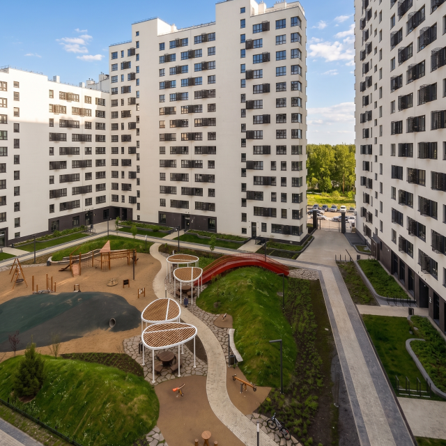 Comfortable apartments at the entrance to the city