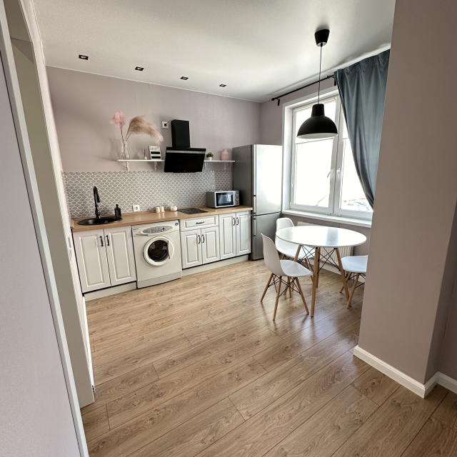 One-room apartment in a quiet center