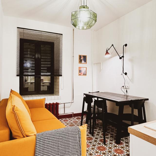 Designer apartments in the historical center of St. Petersburg