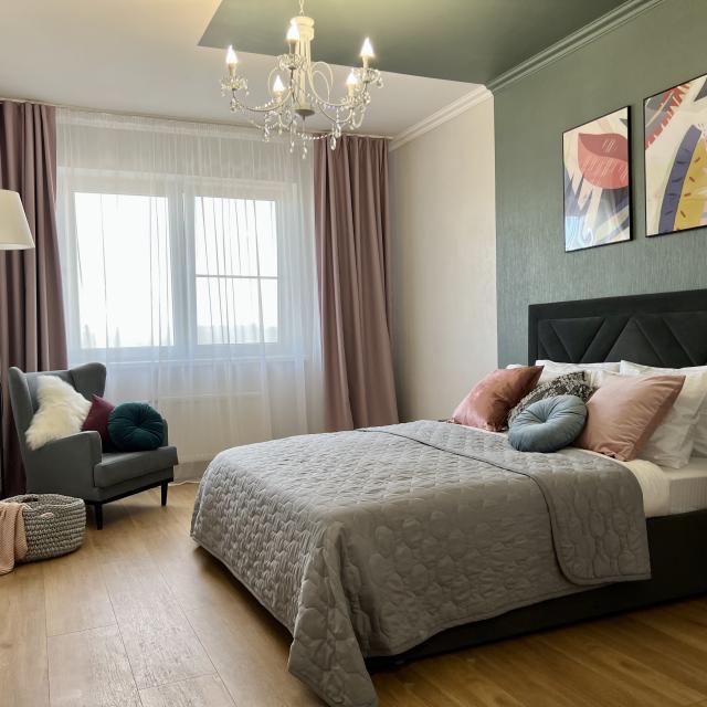 UzorApart Stylish apartment, the best panoramic view from an open balcony