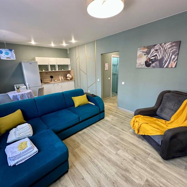 Apartments on the territory of Gusarskaya 6