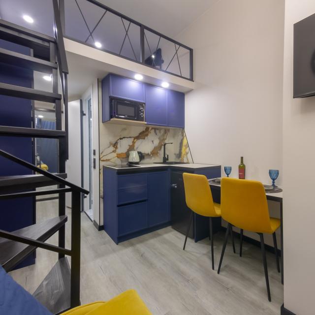 A new studio in the center of Petrogradka with everything you need for comfort!(MP96)