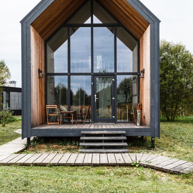Sheluha House with panoramic windows
