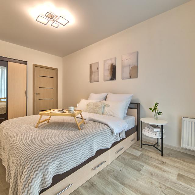 Cozy apartment on the banks of the Volga river