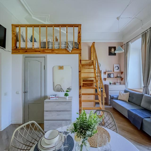 Green FOX Apartments on Turgenev Street