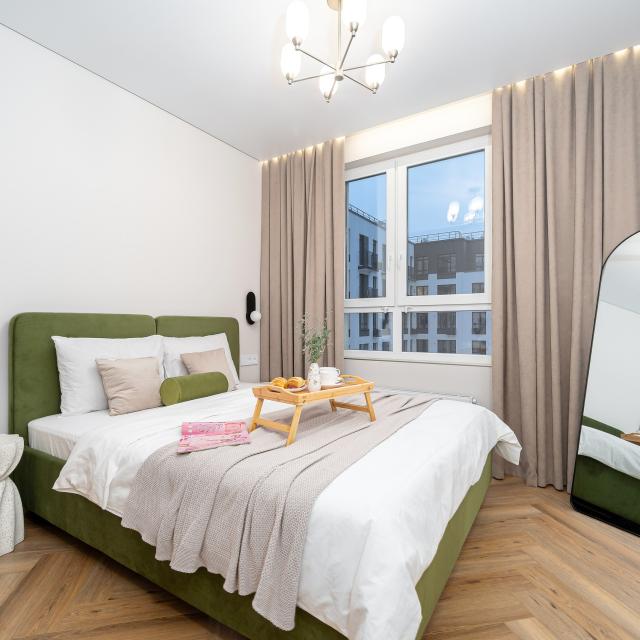 A designer apartment with an aristocratic character 