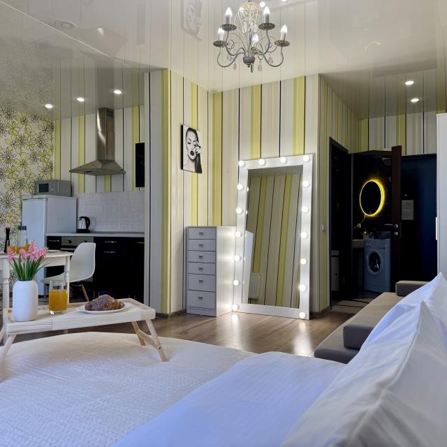 An ideal apartment in the center for a change of scenery