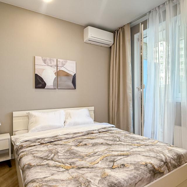 Kind Host,Latte Studio for two in the Clouds-2 residential complex, Central district
