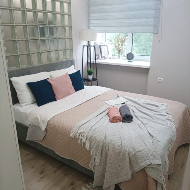 An apartment with designer renovation near the Mashinostroiteley Park