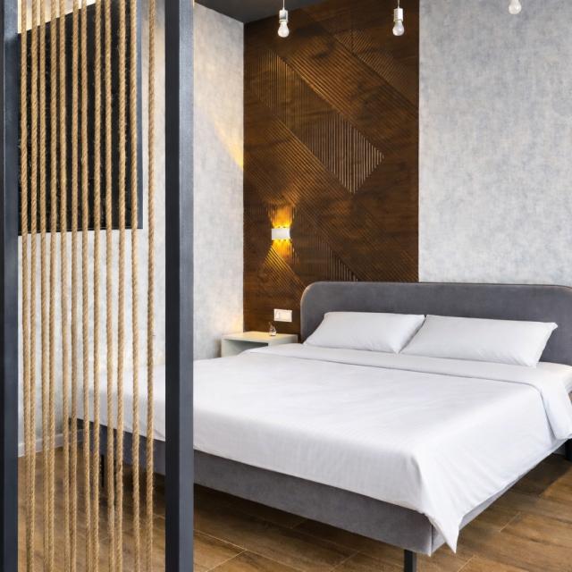 Liberty City Design studio "Loft" in Iremel Tower residential complex with panoramic view