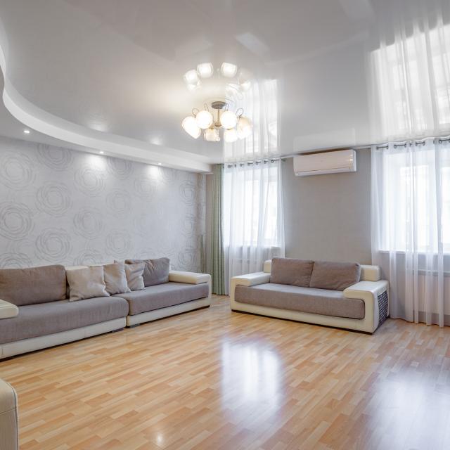 Sunrise flat on 17 Soyuznaya Street