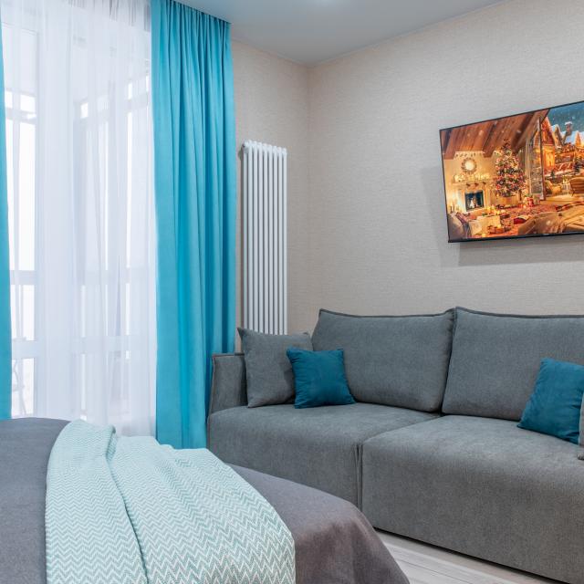 Studio apartments in Shchastya residential complex in Kazan