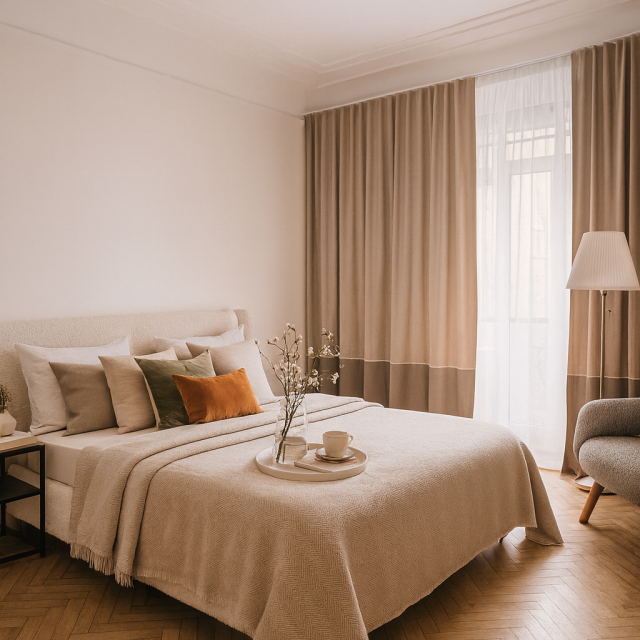 One-bedroom apartment in the very center of the city