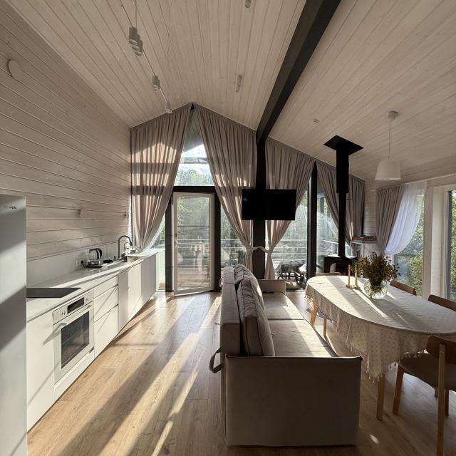 Family house by the forest and stream - Yakhroma Forest