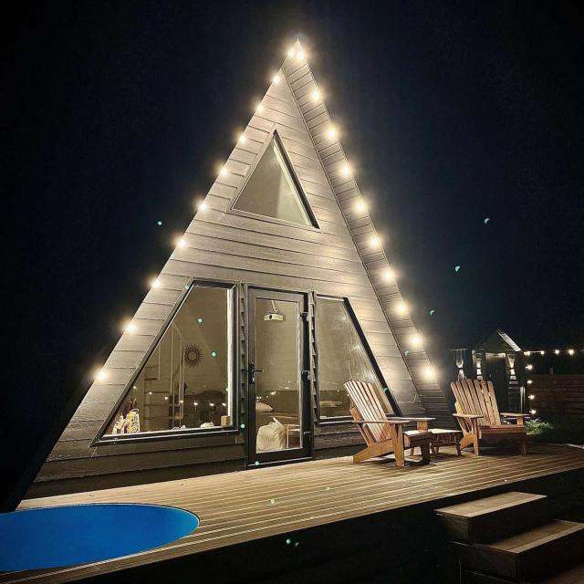 The house is located in a protected forest area