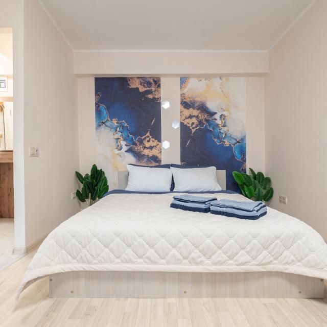 Cozy apartment with a balcony two minutes walk from Dubrovka metro station