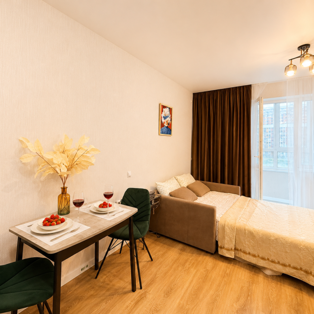 The Magic Begins Apartment at 1 General Kornilov St.