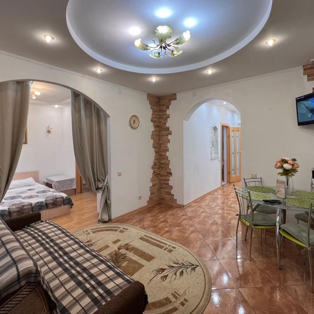 The apartment should be in the neighborhood of Suponevo building 1