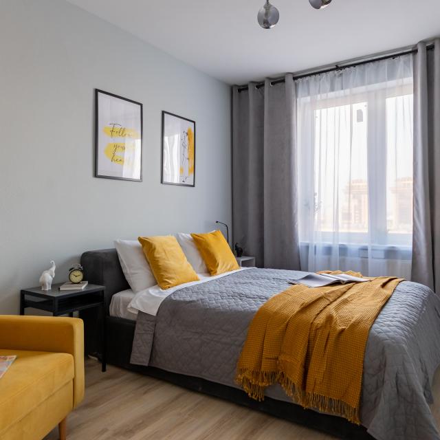 The sun in St. Petersburg | 1-room apartment