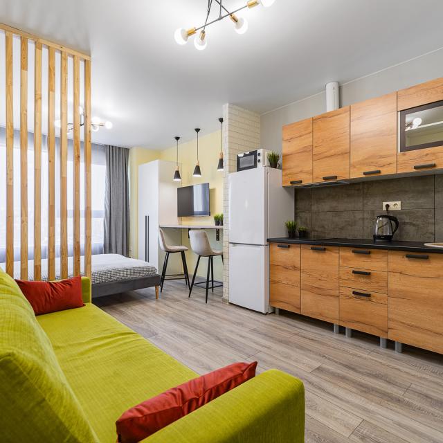Well Apartments on Strelkovaya Street 18k2
